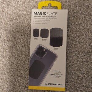 Scosche MagicPlate Replacement Plates for MagicMount — NEW in Box MAGRKI 3-Pack